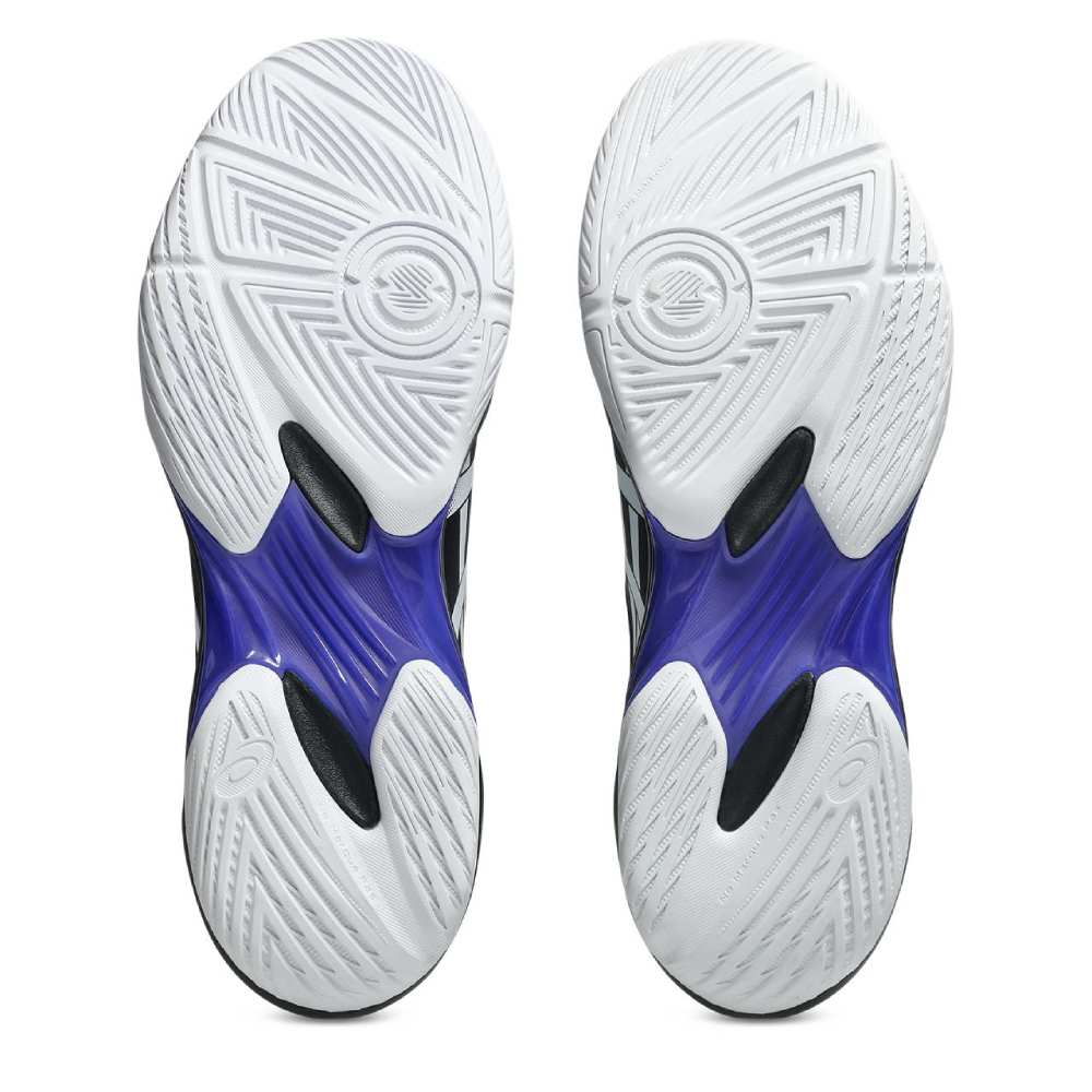 Asics Gel Rocket 12 Men's Indoor Court Shoe (Black/Cobalt Burst) - RacquetGuys.ca