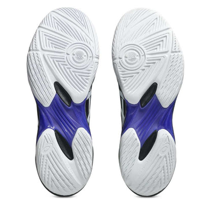 Asics Gel Rocket 12 Men's Indoor Court Shoe (Black/Cobalt Burst) - RacquetGuys.ca