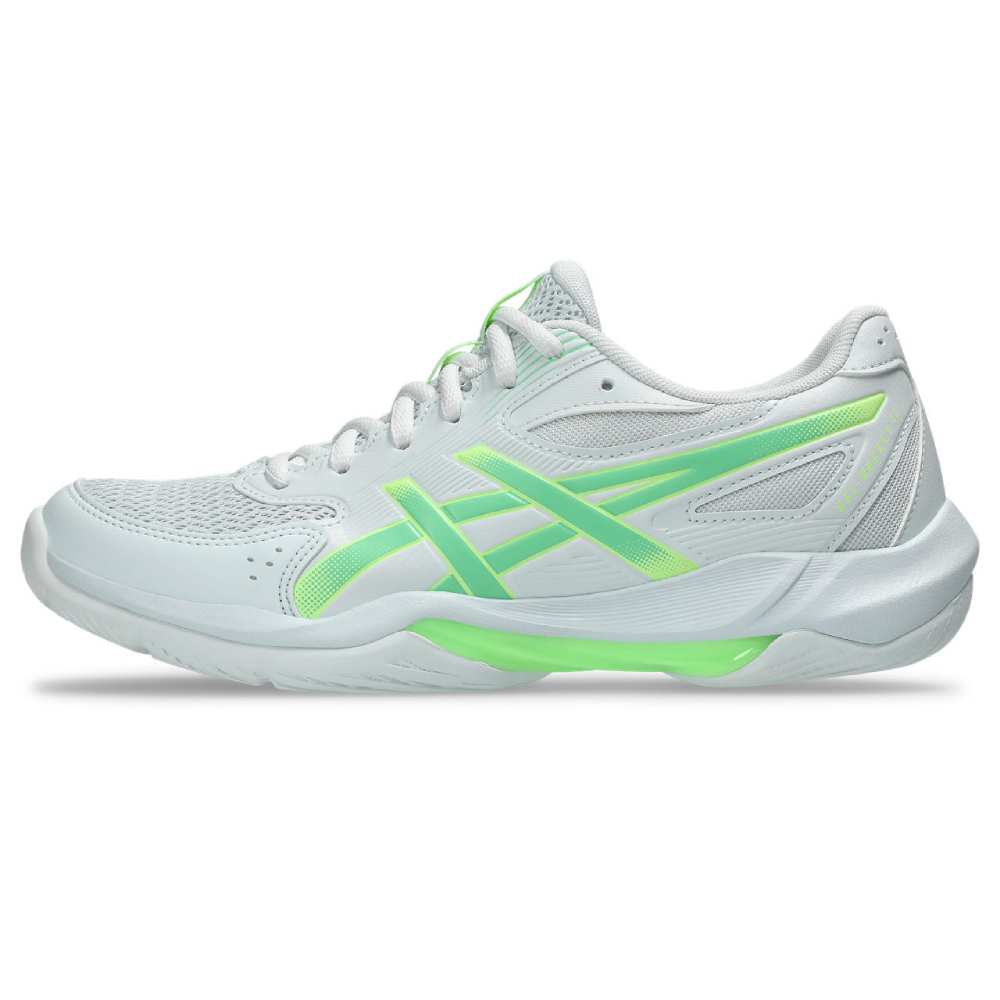 Asics Gel Rocket 12 Women's Indoor Court Shoe (Arctic Blue/Menthol) - RacquetGuys.ca