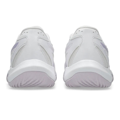 Asics Gel Rocket 12 Women's Indoor Court Shoe (White/Dahlia) - RacquetGuys.ca