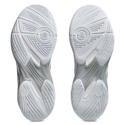 Asics Gel Rocket 12 Women's Indoor Court Shoe (White/Pure Silver) - RacquetGuys.ca