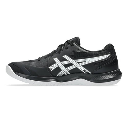 Asics Gel Tactic 13 Men's Indoor Court Shoe (Black/White) - RacquetGuys.ca