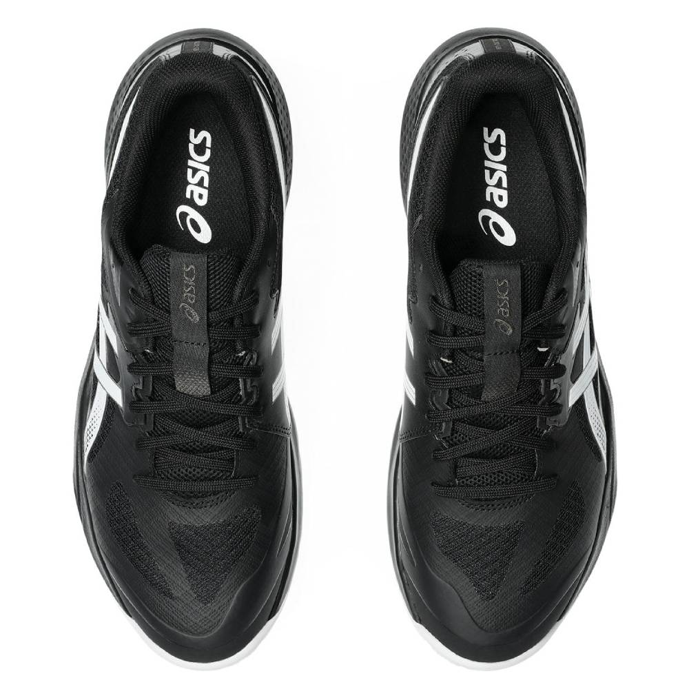 Asics Gel Tactic 13 Men's Indoor Court Shoe (Black/White) - RacquetGuys.ca