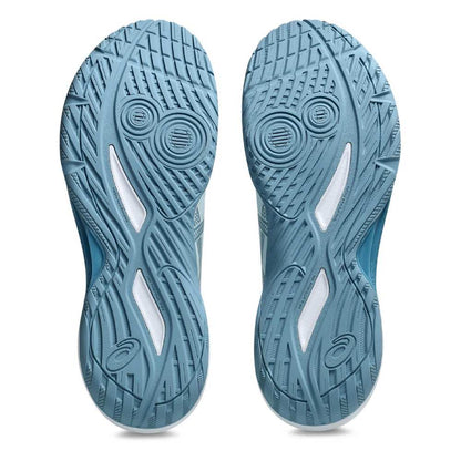 Asics Gel Tactic 13 Men's Indoor Court Shoe (Cool Grey/Saba Blue) - RacquetGuys.ca