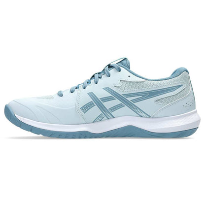 Asics Gel Tactic 13 Men's Indoor Court Shoe (Cool Grey/Saba Blue) - RacquetGuys.ca
