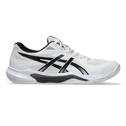 Asics Gel Tactic 13 Men's Indoor Court Shoe (White/Black) - RacquetGuys.ca
