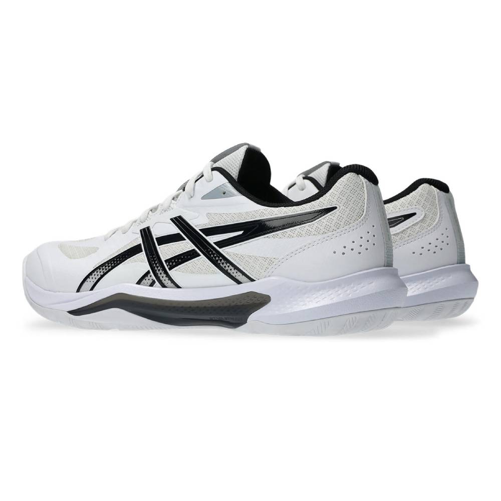 Asics Gel Tactic 13 Men's Indoor Court Shoe (White/Black) - RacquetGuys.ca