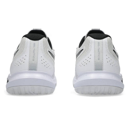 Asics Gel Tactic 13 Men's Indoor Court Shoe (White/Black) - RacquetGuys.ca