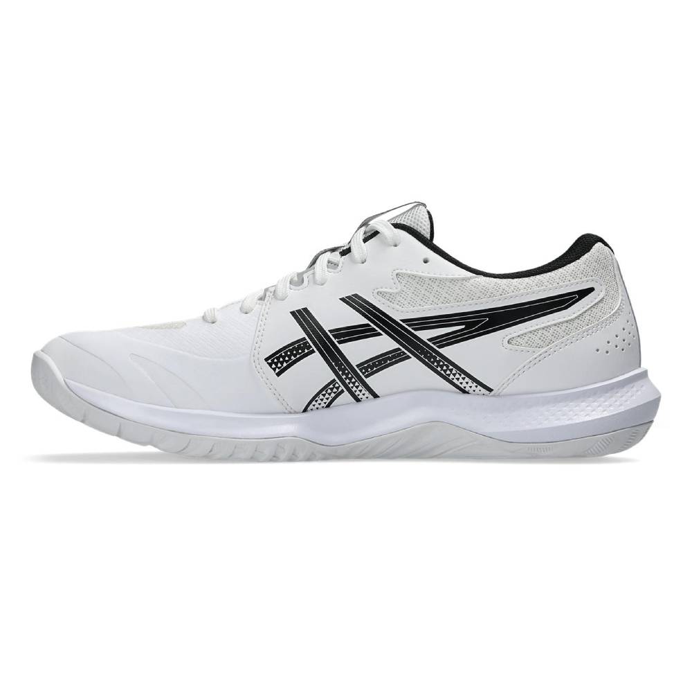 Asics Gel Tactic 13 Men's Indoor Court Shoe (White/Black) - RacquetGuys.ca