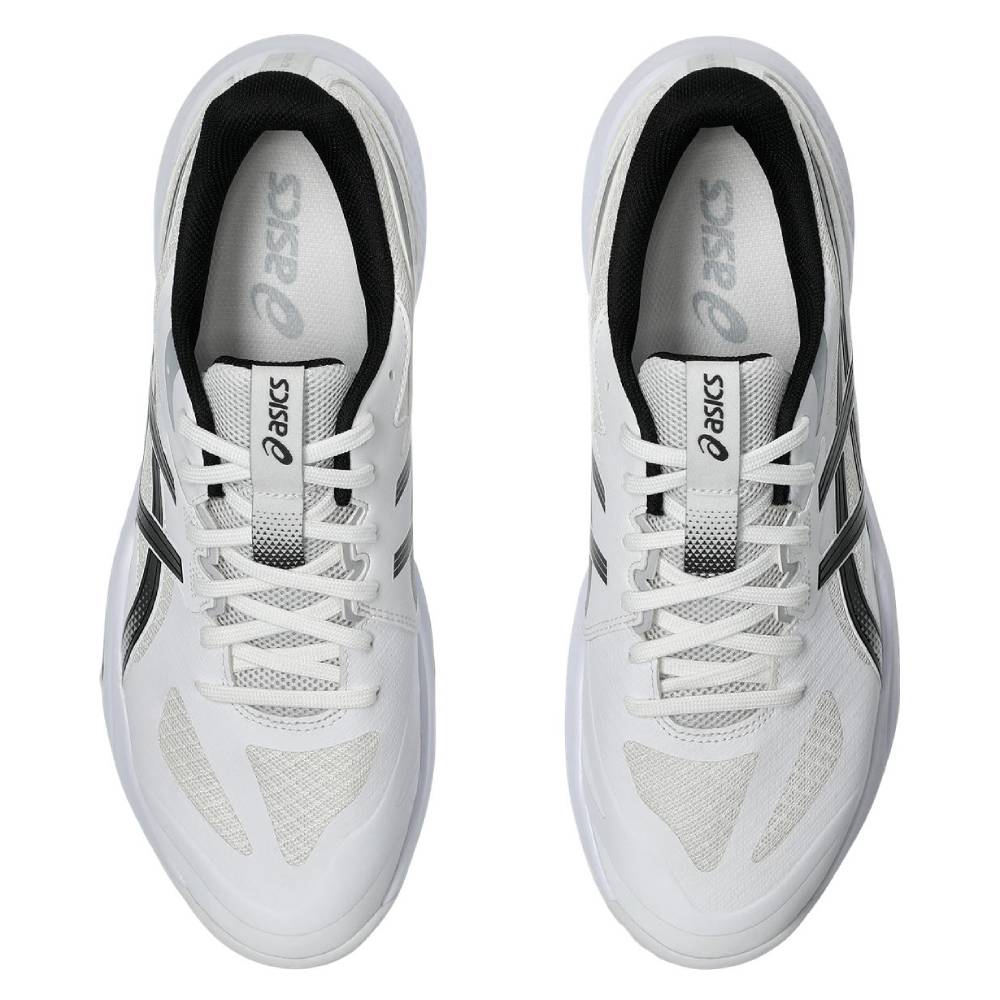 Asics Gel Tactic 13 Men's Indoor Court Shoe (White/Black) - RacquetGuys.ca