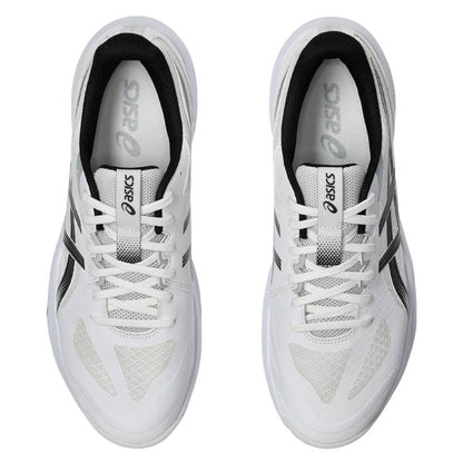 Asics Gel Tactic 13 Men's Indoor Court Shoe (White/Black) - RacquetGuys.ca