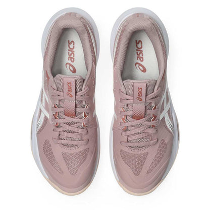 Asics Gel Tactic 13 Women's  Indoor Court Shoe (Morganite/White) - RacquetGuys.ca