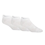 Asics Men's Quick Lyte Plus Socks 3 Pack (White/Polar)