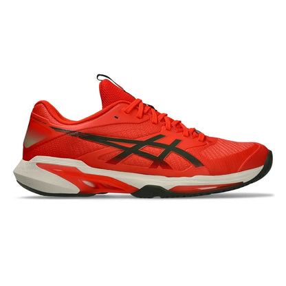 Asics Solution Speed FF 4 Men's Tennis Shoe (Cherry Tomato/Vintage Khaki) - RacquetGuys.ca