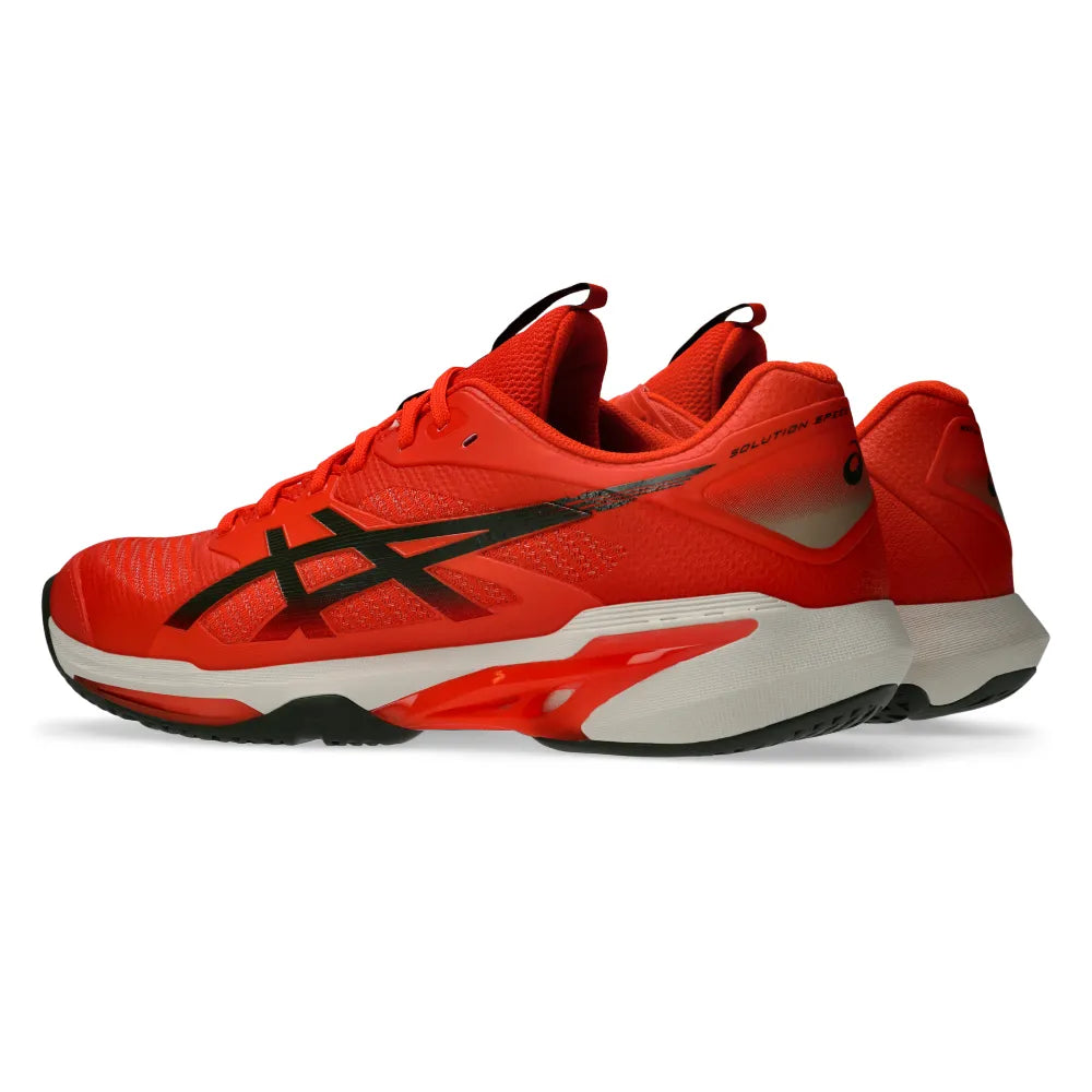 Asics Solution Speed FF 4 Men's Tennis Shoe (Cherry Tomato/Vintage Khaki) - RacquetGuys.ca