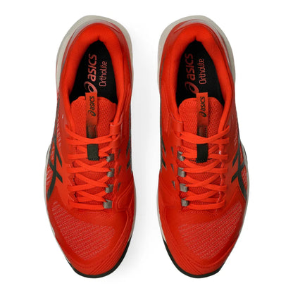 Asics Solution Speed FF 4 Men's Tennis Shoe (Cherry Tomato/Vintage Khaki) - RacquetGuys.ca