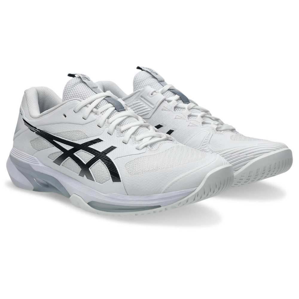 Asics Solution Speed FF 4 Men's Tennis Shoe (White/Black)