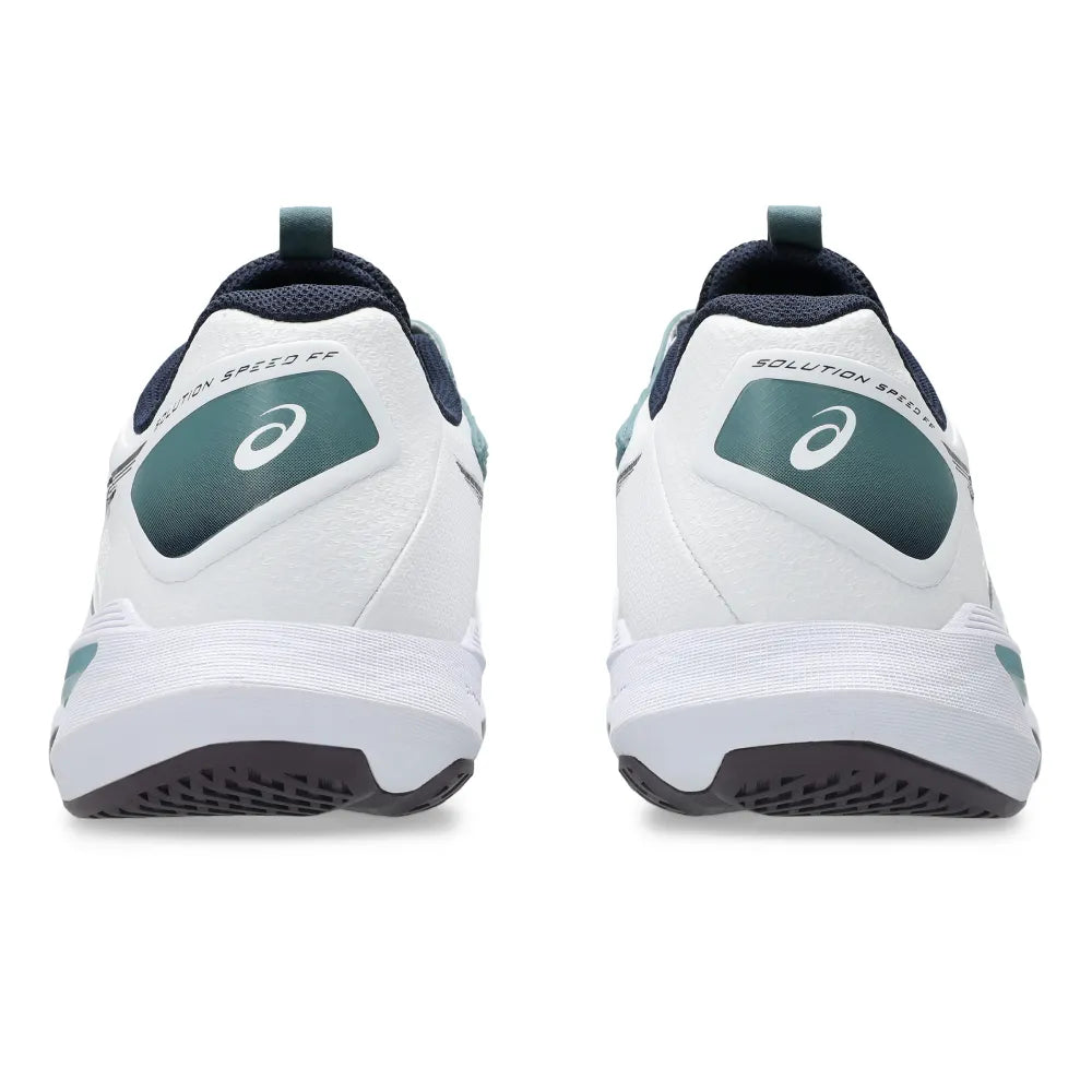 Asics Solution Speed FF 4 Men's Tennis Shoe (White/Midnight) - RacquetGuys.ca
