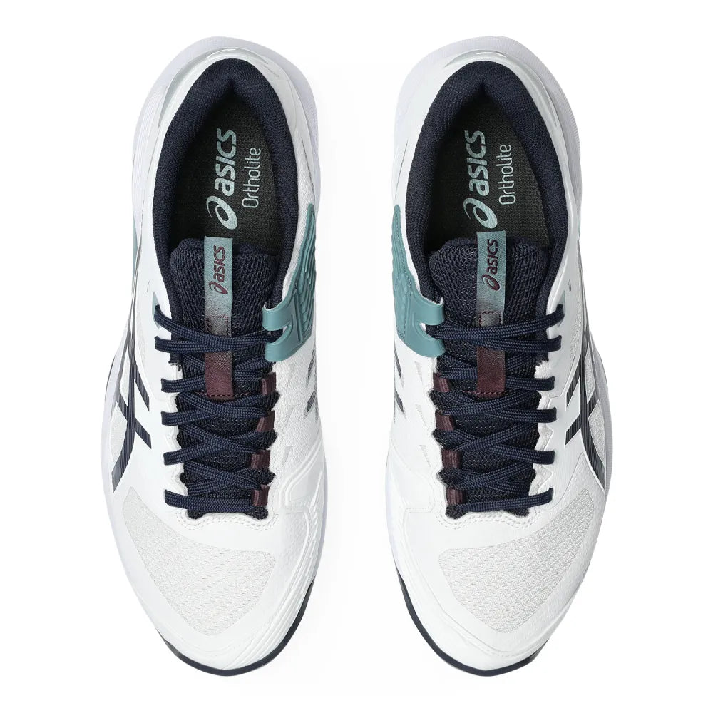 Asics Solution Speed FF 4 Men's Tennis Shoe (White/Midnight) - RacquetGuys.ca