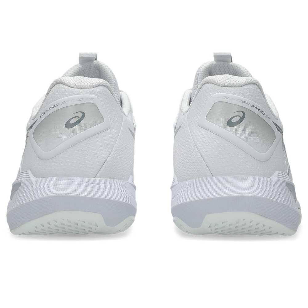 Asics Solution Speed FF 4 Women's Tennis Shoe (White/Pure Silver)