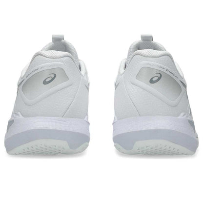 Asics Solution Speed FF 4 Women's Tennis Shoe (White/Pure Silver)