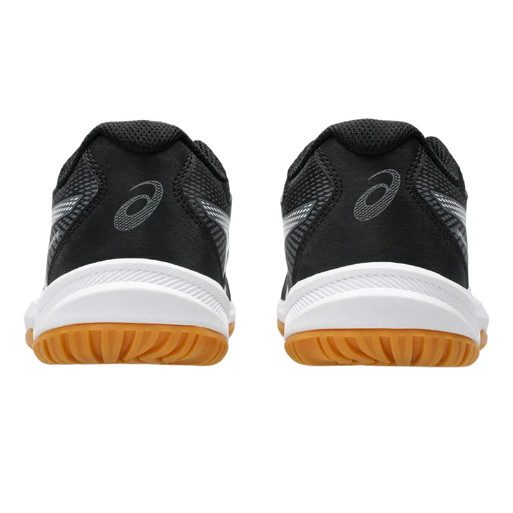 Asics Upcourt 6 GS Junior Indoor Court Shoe (Black/White) - RacquetGuys.ca