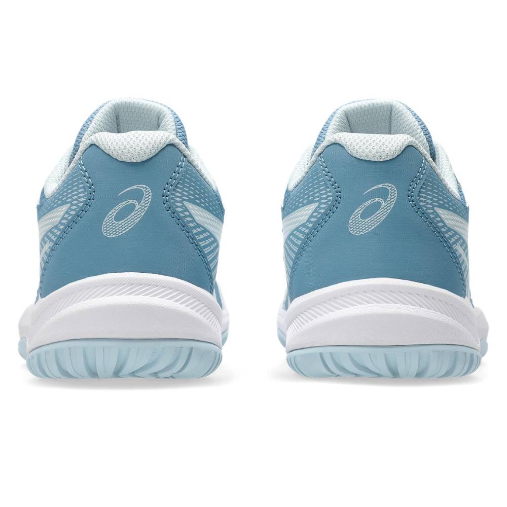 Asics Upcourt 6 GS Junior Indoor Court Shoe (Saba Blue/White) - RacquetGuys.ca
