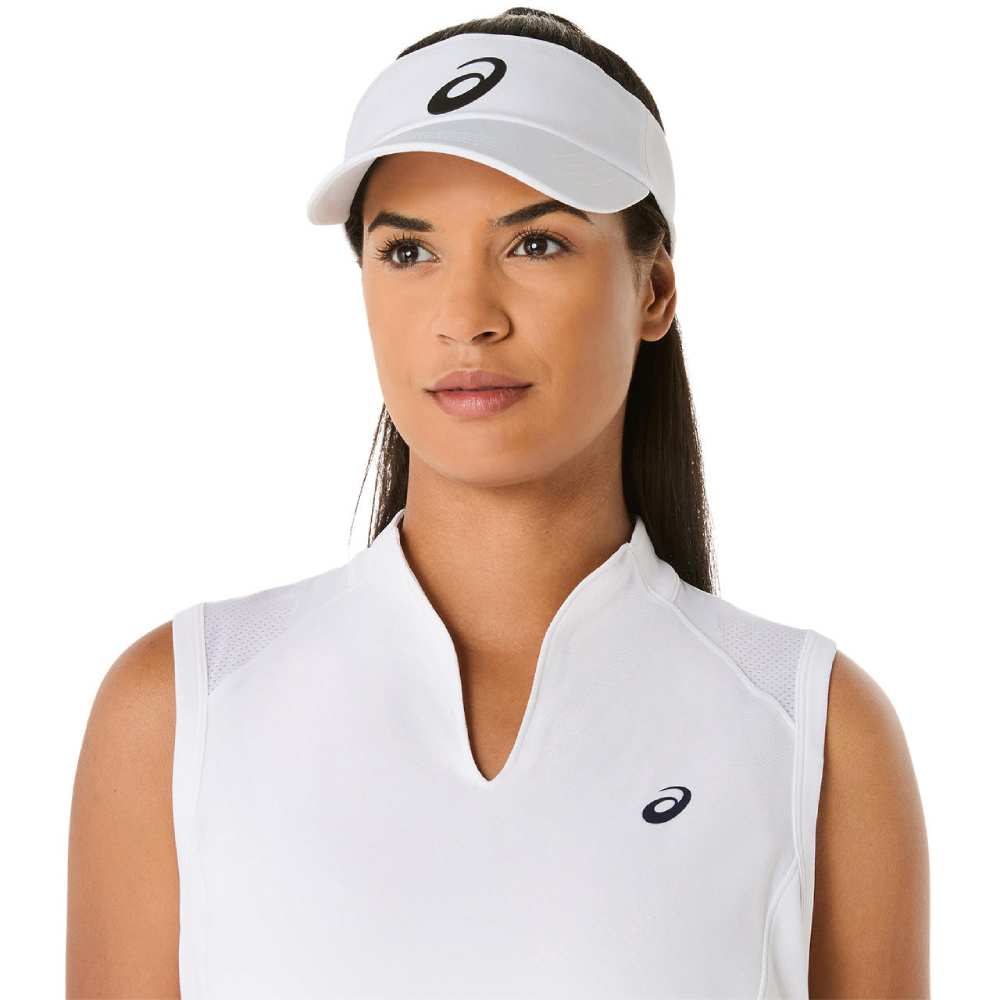 Asics Women's Club Tank Top (Brilliant White) - RacquetGuys.ca