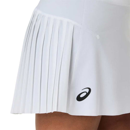 Asics Women's Match Pleat Skirt (Brilliant White) - Description - RacquetGuys.ca