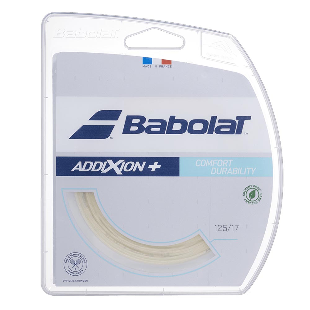 Babolat Addixion+ 17/1.25 Tennis String (Natural) - RacquetGuys.ca