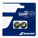 Babolat Aero Damp Vibration Dampener (Black/Neon Green)