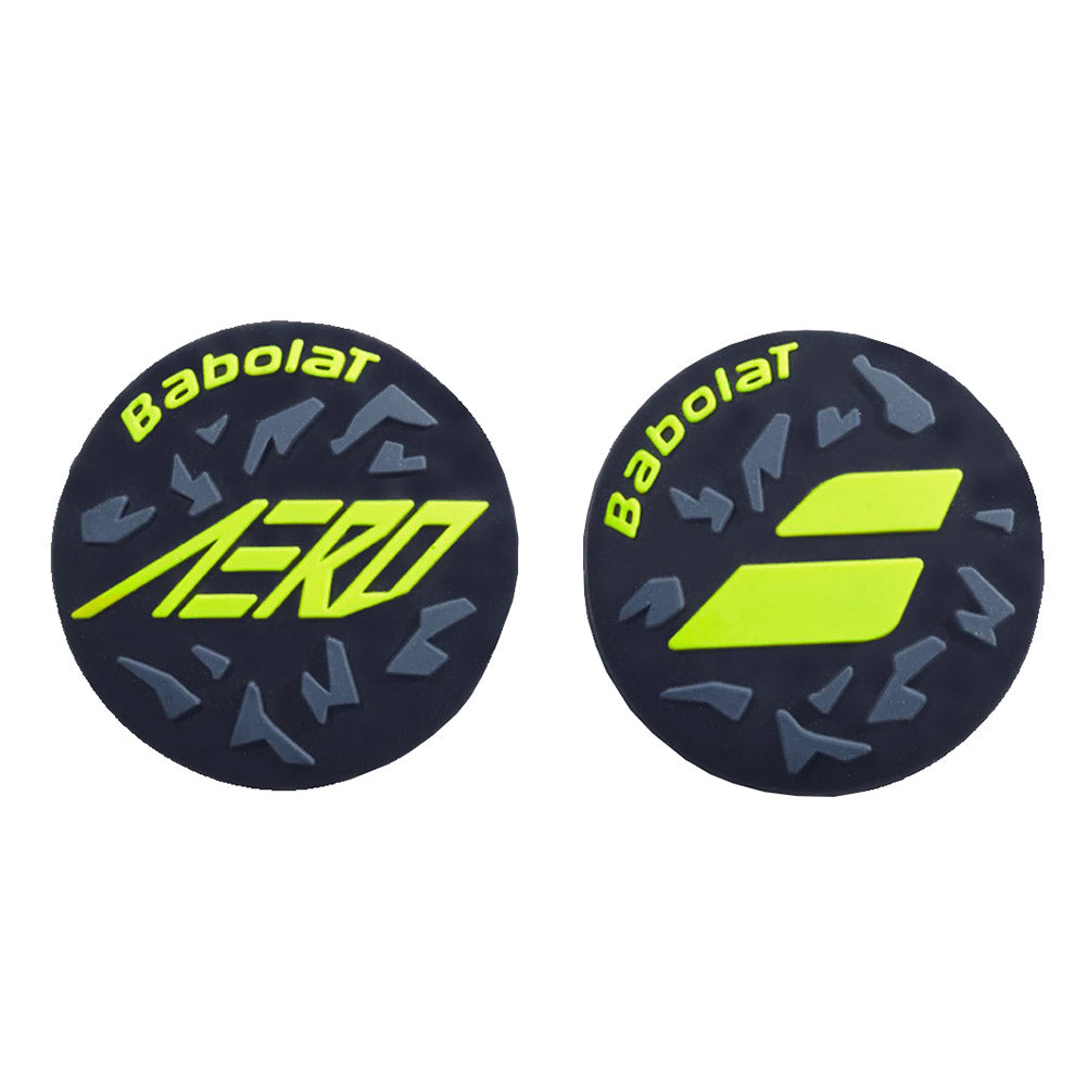 Babolat Aero Damp Vibration Dampener (Black/Neon Green) - RacquetGuys.ca