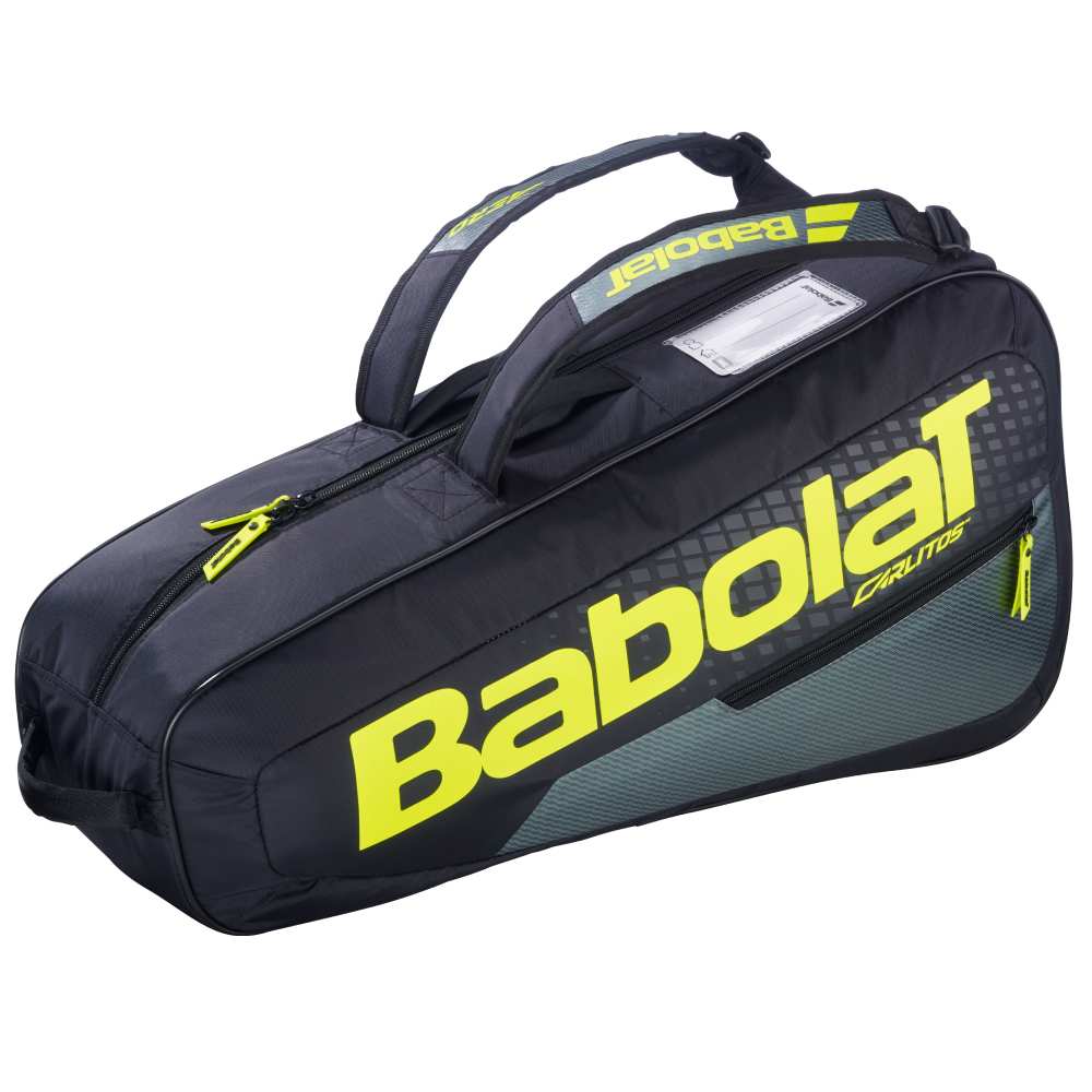 Babolat Carlitos 3 Pack Junior Racquet Bag (Black) - RacquetGuys.ca