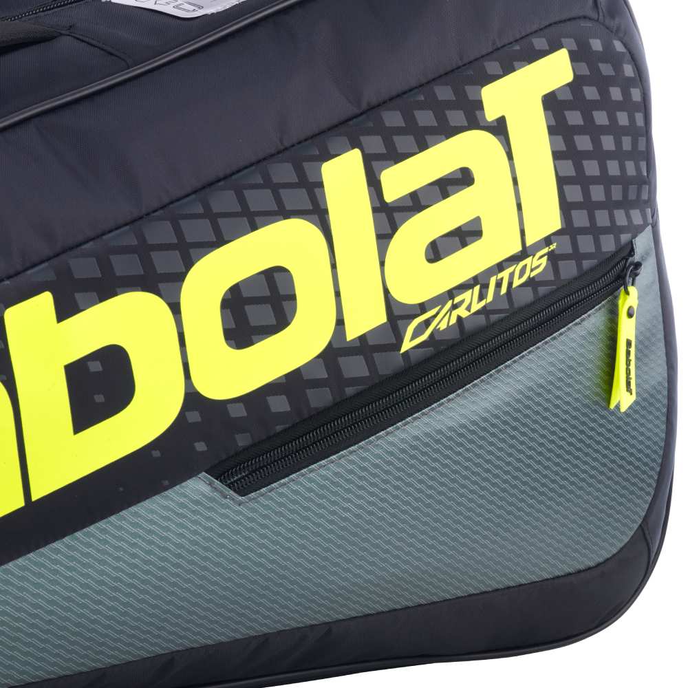 Babolat Carlitos 3 Pack Junior Racquet Bag (Black) - RacquetGuys.ca