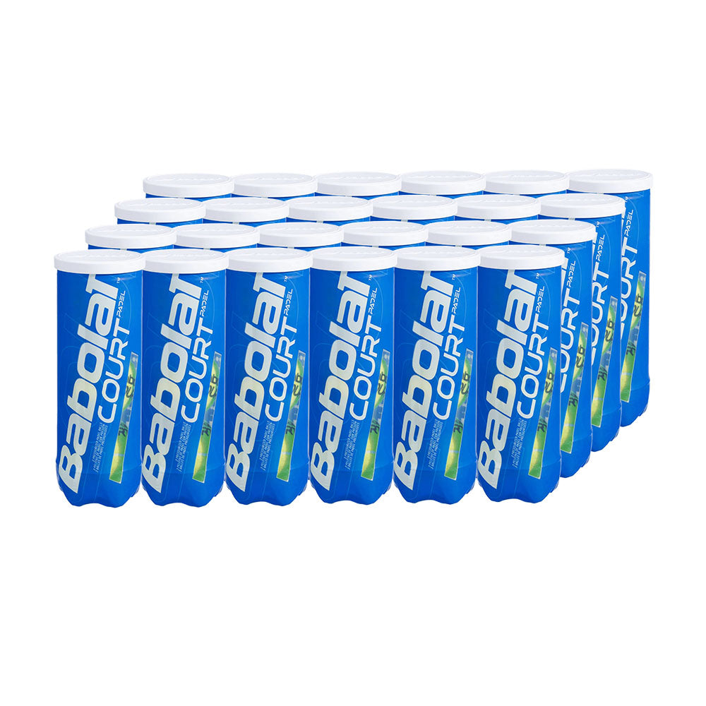 Babolat Court Padel X3 Balls (24 Can Case)