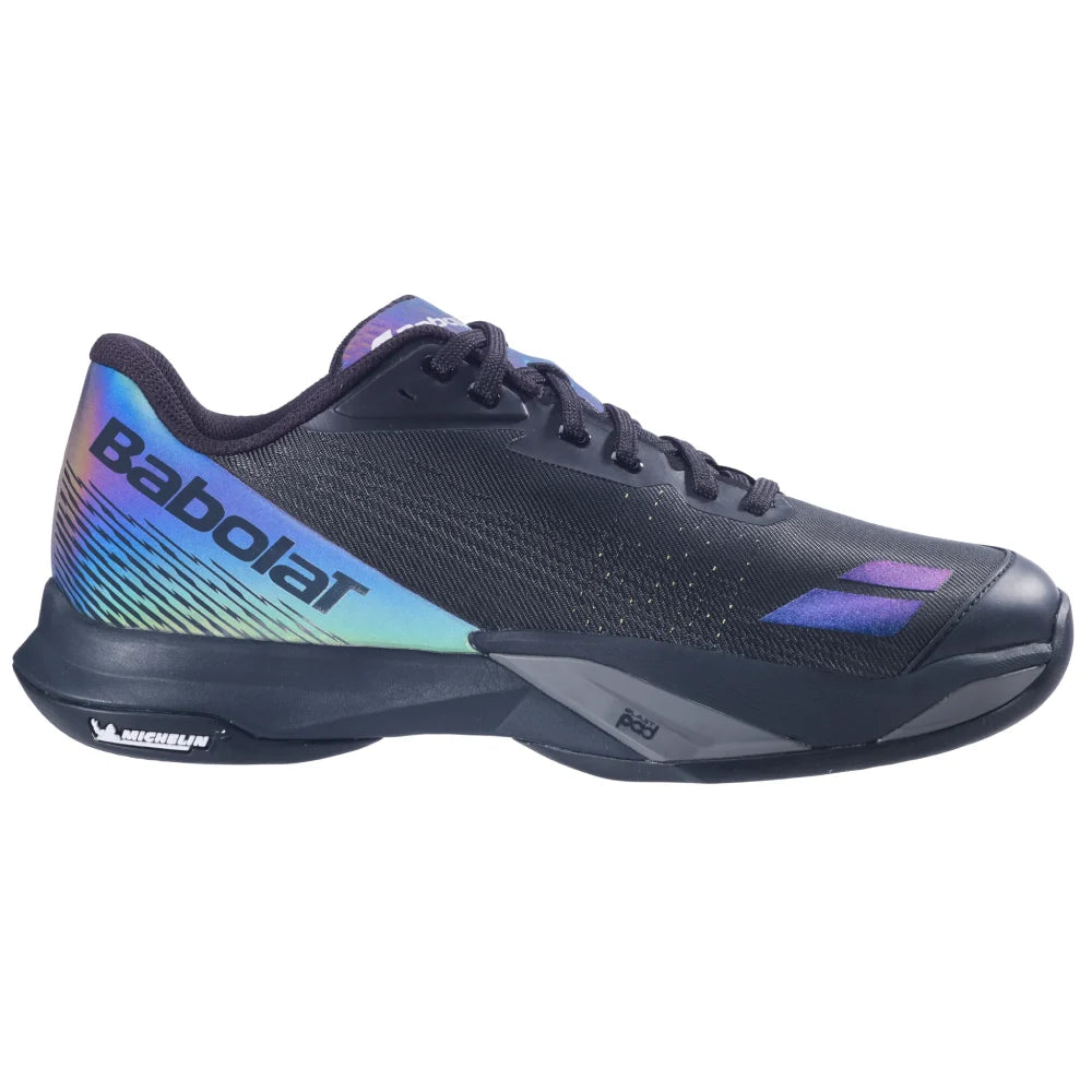 Babolat Jet Mach 4 AC Spectra Men's Tennis Shoe (Black) - RacquetGuys.ca