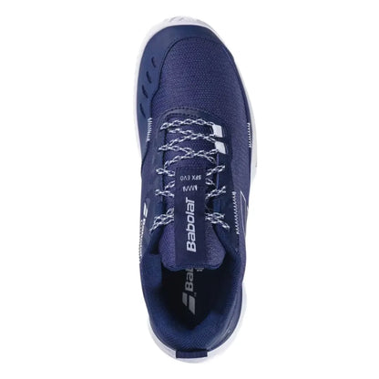 Babolat Jet Mach 4 Men's Tennis Shoe (Navy/White) - RacquetGuys.ca