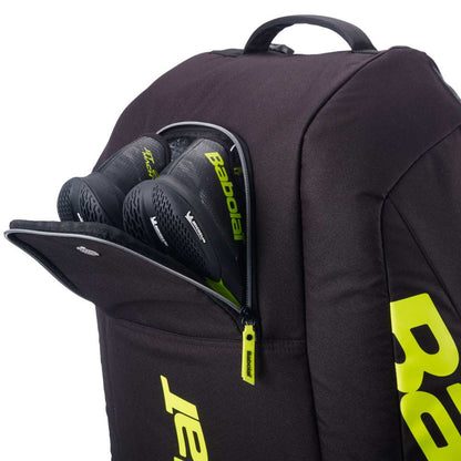 Babolat Pure Aero 12 Racquet Bag Gen 9 (Metalic Grey/Black/Yellow)