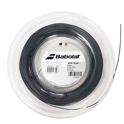 Babolat RPM Team 17/1.25 Tennis String Reel (Black) - RacquetGuys.ca