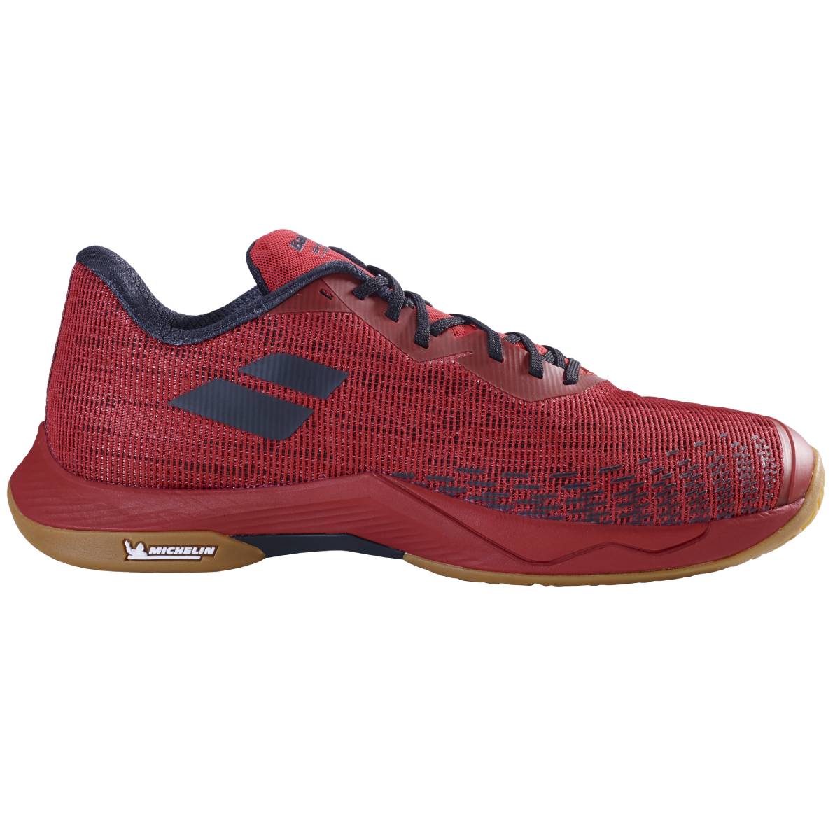 Babolat Shadow Spirit Men's Indoor Court Shoe (Black/Poppy Red) - RacquetGuys.ca