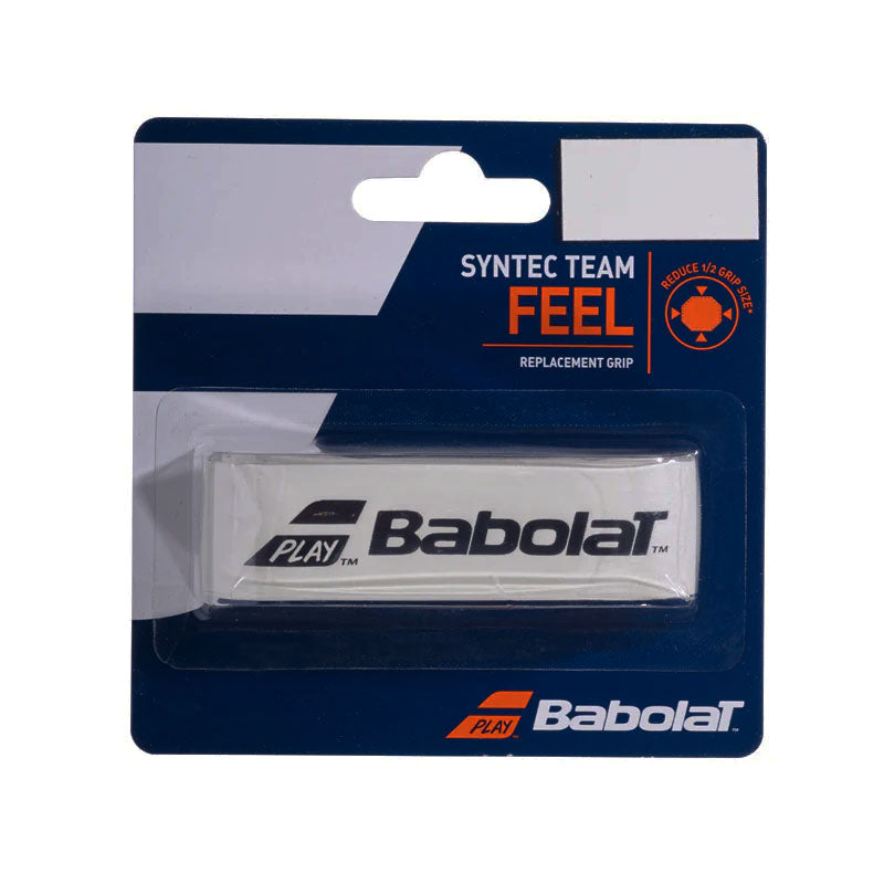 Babolat Syntec Team Replacement Grip White RacquetGuys.ca