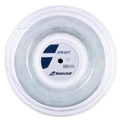 Babolat Synthetic Gut 16/1.30 Tennis String Reel (White) - RacquetGuys.ca