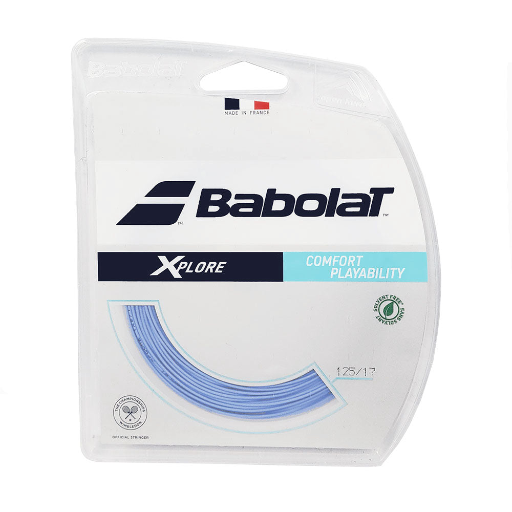 Babolat Xplore 17/1.25 Tennis String (Blue) - RacquetGuys.ca