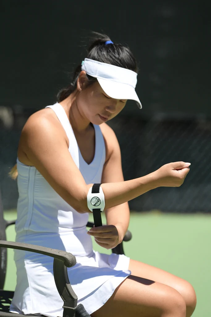 BandIt Forearm Band (White) - RacquetGuys.ca