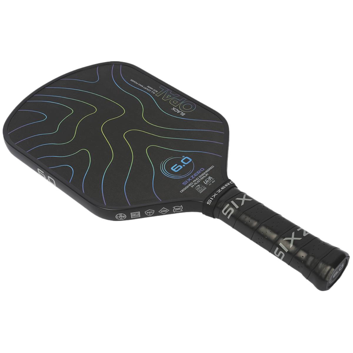 Six Zero Black Opal Pickleball Paddle – RacquetGuys.ca