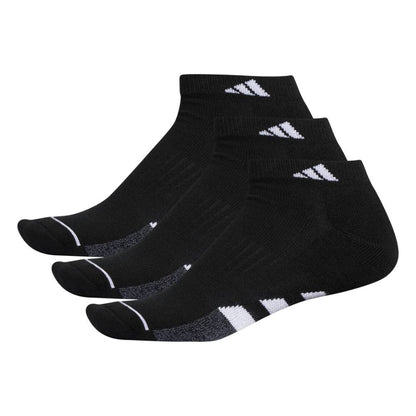 adidas Men's Cushioned Low-Cut Socks 3 Pack (Back) - RacquetGuys.ca
