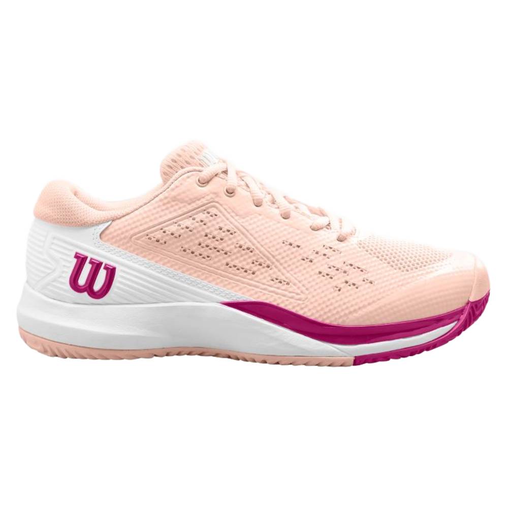 Wilson Rush Pro Ace Women's Tennis Shoe (Scallop/White) - RacquetGuys.ca