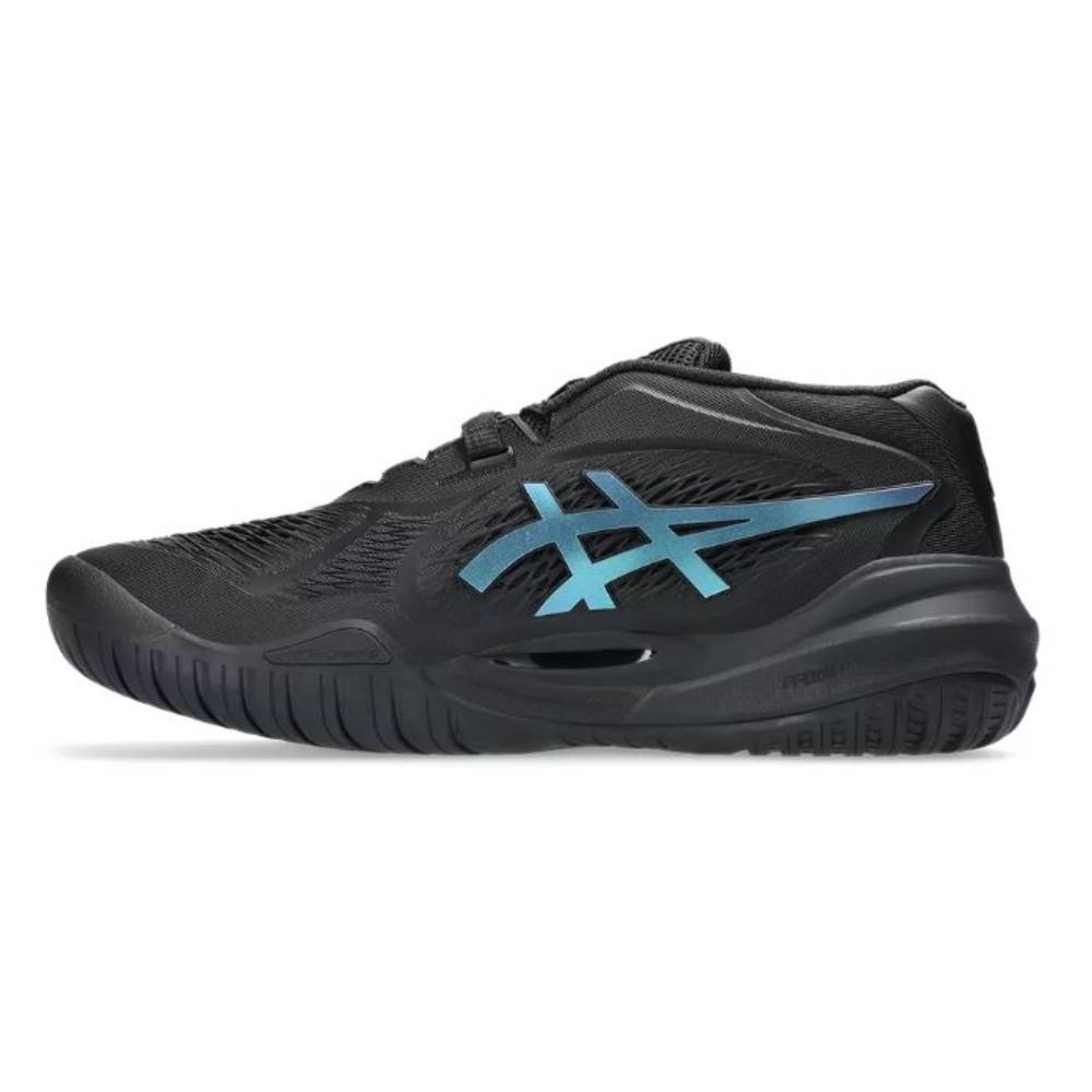 Asics Gel Resolution X Night Energy Men's Tennis Shoe (Black/Prism Blue) - RacquetGuys.ca