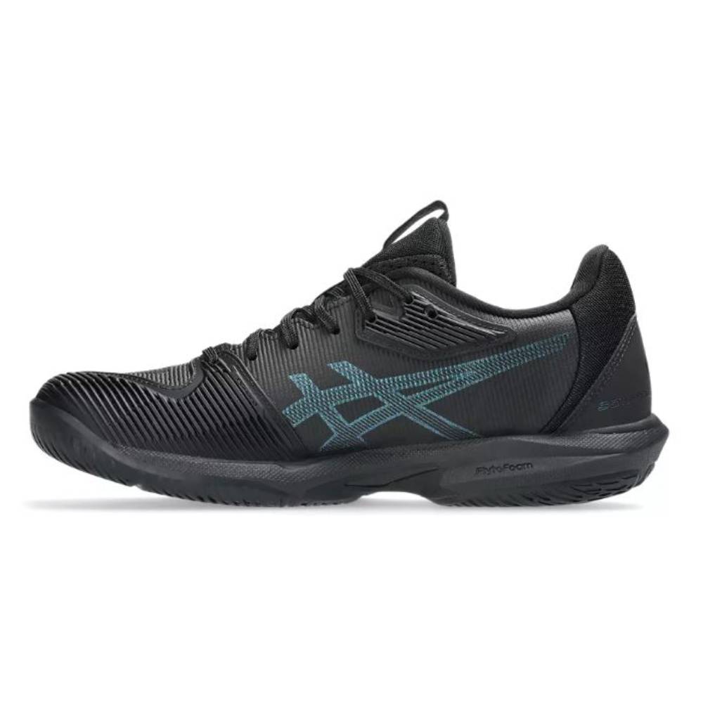 Asics Solution Speed FF 3 Night Energy Women's Tennis Shoe (Black/Prism Blue) - RacquetGuys.ca