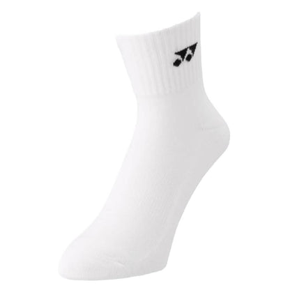 Yonex Quarter 3-Pairs Socks (White) - RacquetGuys.ca
